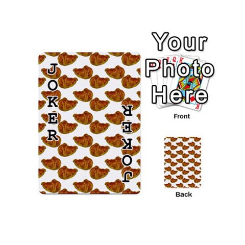 Biscuits Photo Motif Pattern Playing Cards 54 Designs (Mini) from ArtsNow.com Front - Joker1