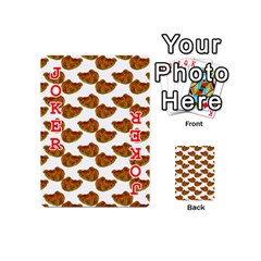 Biscuits Photo Motif Pattern Playing Cards 54 Designs (Mini) from ArtsNow.com Front - Joker2