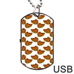 Biscuits Photo Motif Pattern Dog Tag USB Flash (Two Sides) from ArtsNow.com Back