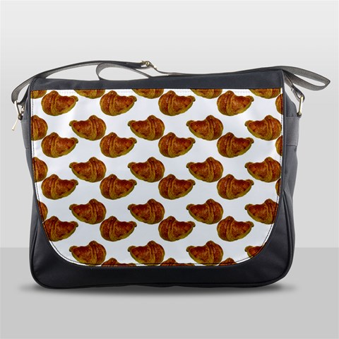 Biscuits Photo Motif Pattern Messenger Bag from ArtsNow.com Front