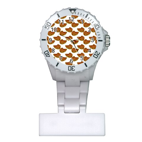Biscuits Photo Motif Pattern Plastic Nurses Watch from ArtsNow.com Front