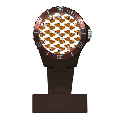 Biscuits Photo Motif Pattern Plastic Nurses Watch from ArtsNow.com Front
