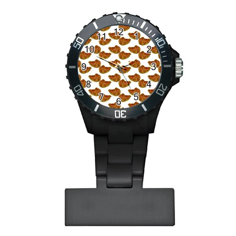Biscuits Photo Motif Pattern Plastic Nurses Watch from ArtsNow.com Front