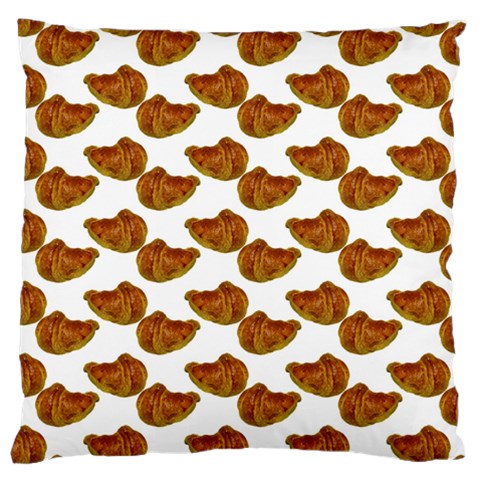 Biscuits Photo Motif Pattern Large Premium Plush Fleece Cushion Case (One Side) from ArtsNow.com Front