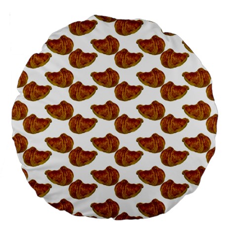 Biscuits Photo Motif Pattern Large 18  Premium Flano Round Cushions from ArtsNow.com Back