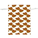 Biscuits Photo Motif Pattern Lightweight Drawstring Pouch (XL)