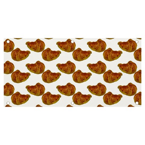 Biscuits Photo Motif Pattern Banner and Sign 4  x 2  from ArtsNow.com Front