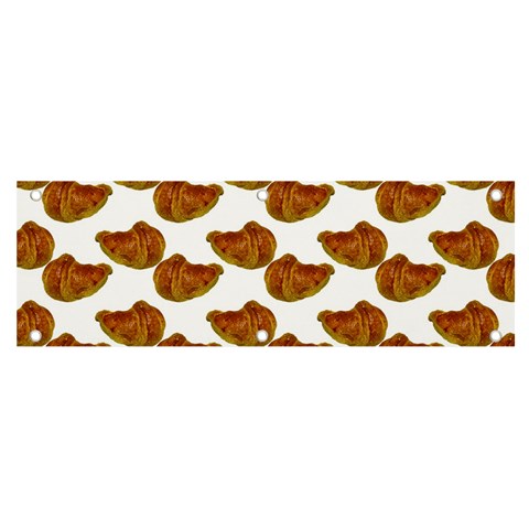 Biscuits Photo Motif Pattern Banner and Sign 6  x 2  from ArtsNow.com Front