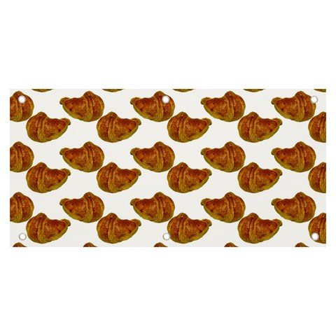 Biscuits Photo Motif Pattern Banner and Sign 6  x 3  from ArtsNow.com Front