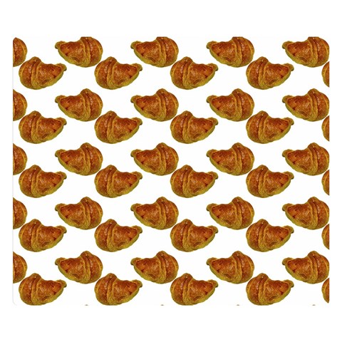 Biscuits Photo Motif Pattern One Side Premium Plush Fleece Blanket (Small) from ArtsNow.com 50 x40  Blanket Front