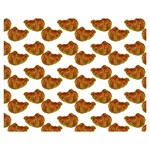 Biscuits Photo Motif Pattern One Side Premium Plush Fleece Blanket (Medium)