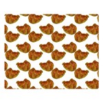 Biscuits Photo Motif Pattern One Side Premium Plush Fleece Blanket (Large)