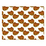 Biscuits Photo Motif Pattern One Side Premium Plush Fleece Blanket (Large)