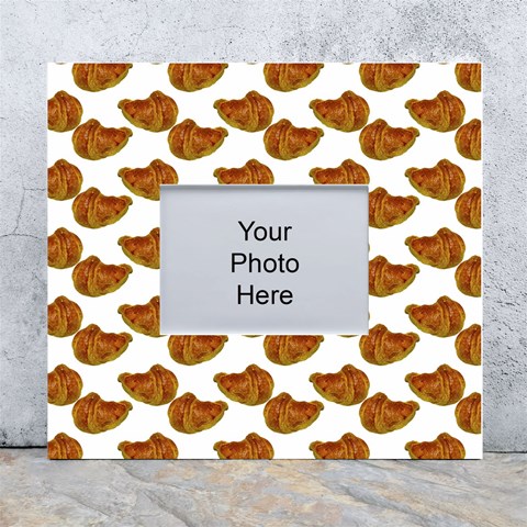 Biscuits Photo Motif Pattern White Wall Photo Frame 5  x 7  from ArtsNow.com Front
