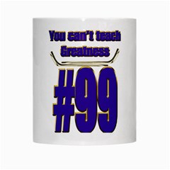 You Can t Teach Greatness White Mug from ArtsNow.com Center