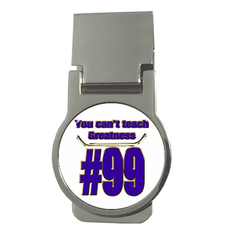 You Can t Teach Greatness Money Clip (Round) from ArtsNow.com Front