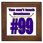 You Can t Teach Greatness Framed Tile