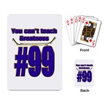 You Can t Teach Greatness Playing Cards Single Design