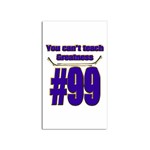 You Can t Teach Greatness Sticker (Rectangular)