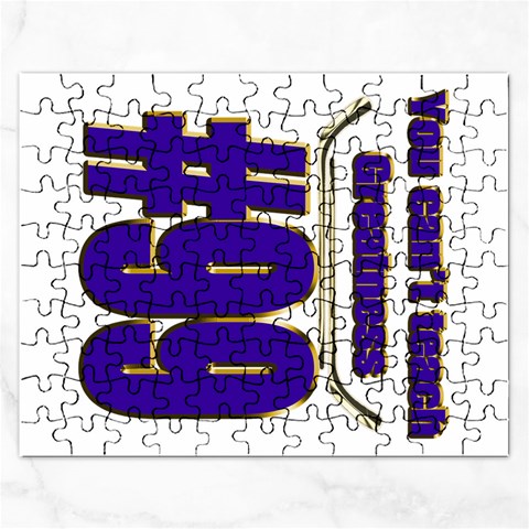 You Can t Teach Greatness Jigsaw Puzzle (Rectangular) from ArtsNow.com Front