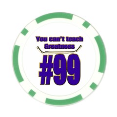 You Can t Teach Greatness Poker Chip Card Guard from ArtsNow.com Back