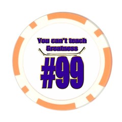You Can t Teach Greatness Poker Chip Card Guard from ArtsNow.com Back