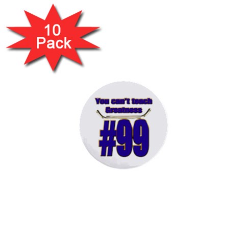 You Can t Teach Greatness 1  Mini Button (10 pack)  from ArtsNow.com Front