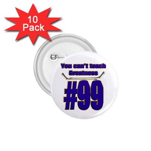 You Can t Teach Greatness 1.75  Button (10 pack)  from ArtsNow.com Front