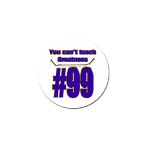 You Can t Teach Greatness Golf Ball Marker from ArtsNow.com Front