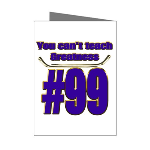 You Can t Teach Greatness Mini Greeting Cards (Pkg of 8) from ArtsNow.com Left