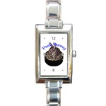 Puck Bunny 1 Rectangular Italian Charm Watch