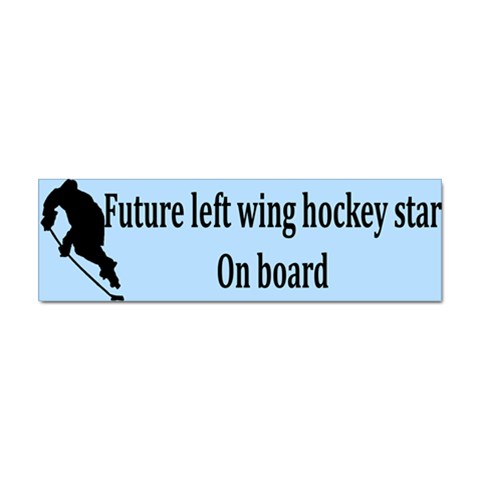 Future Left Wing Sticker Bumper (10 pack) from ArtsNow.com Front