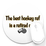 Retired Ref Round Mousepad