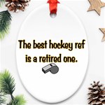 Retired Ref Ornament (Oval)