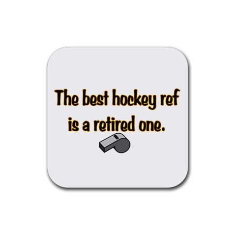 Retired Ref Rubber Coaster (Square) from ArtsNow.com Front