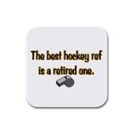 Retired Ref Rubber Square Coaster (4 pack)
