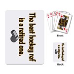 Retired Ref Playing Cards Single Design