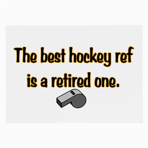 Retired Ref Glasses Cloth (Large, Two Sides) from ArtsNow.com Front