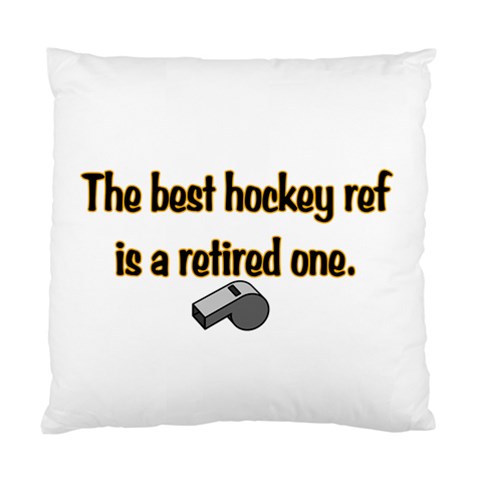 Retired Ref Cushion Case (Two Sides) from ArtsNow.com Back