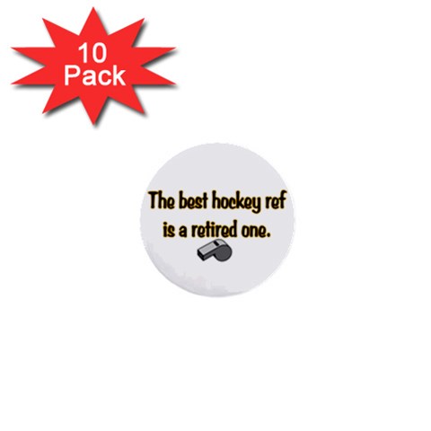 Retired Ref 1  Mini Button (10 pack)  from ArtsNow.com Front