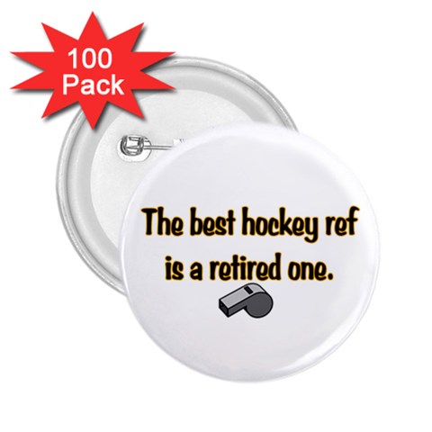 Retired Ref 2.25  Button (100 pack) from ArtsNow.com Front