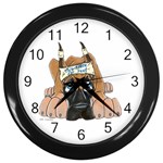 CF Pup space for rent Wall Clock (Black)