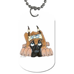 CF Pup space for rent Dog Tag (Two Sides) from ArtsNow.com Front