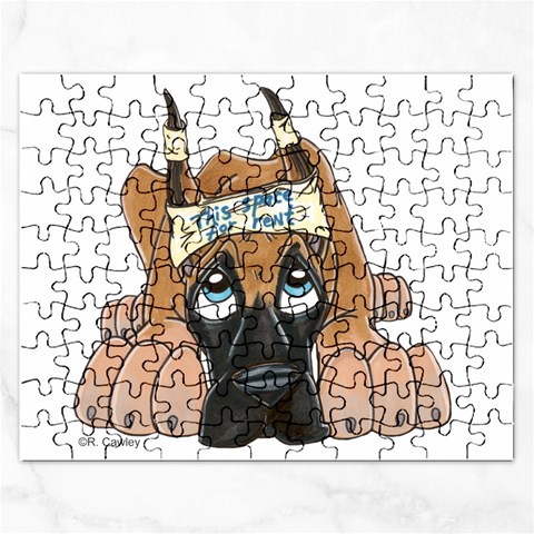 CF Pup space for rent Jigsaw Puzzle (Rectangular) from ArtsNow.com Front