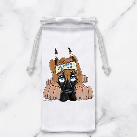 CF Pup space for rent Jewelry Bag from ArtsNow.com Back