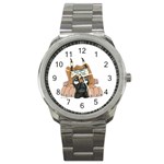 CF Pup space for rent Sport Metal Watch