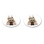 CF Pup space for rent Cufflinks (Oval)