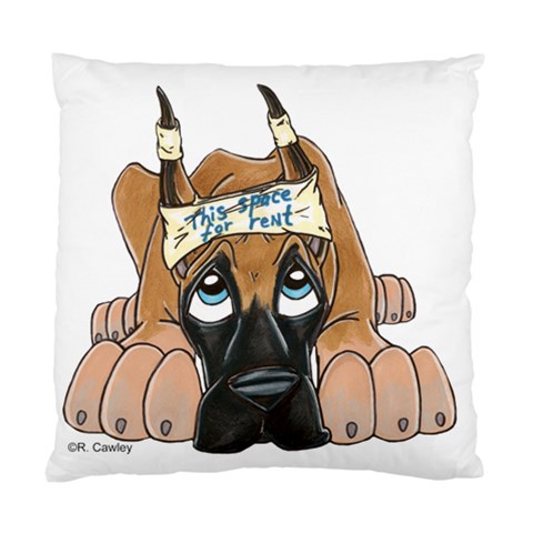 CF Pup space for rent Cushion Case (Two Sides) from ArtsNow.com Front