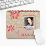 Friend001_bg6 Large Mousepad