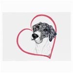 NMtlMrl Dots Heartline Glasses Cloth (Large)